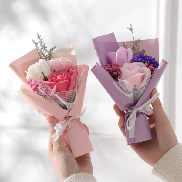 Valentine'S Day Romantic Sweet Flower Dried Flower Party Date Festival Rose Flower