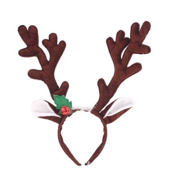 Adult Christmas Tree Antlers Headband Cartoon Party Elf Hat Headband