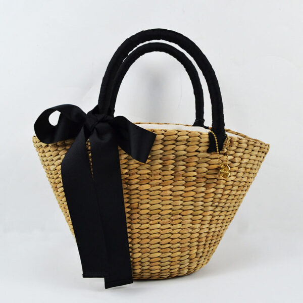 Beach Pastoral Straw Woven Shoulder Bag - Image 3